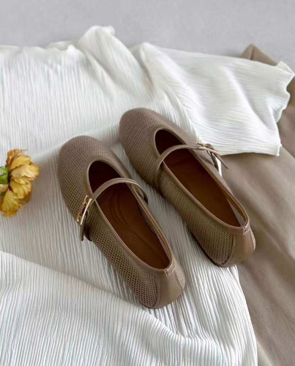 夏日網織Mary Jane