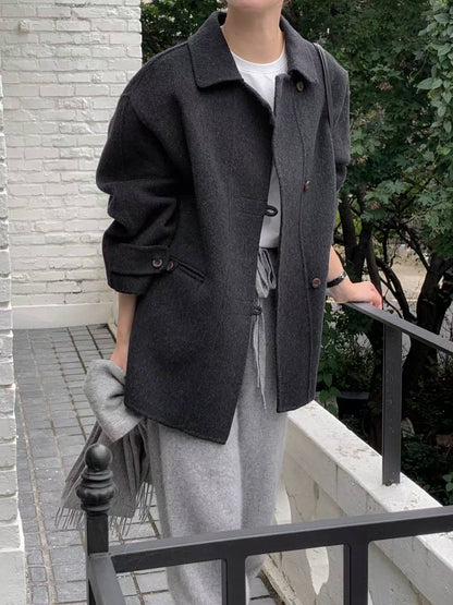 中長80%羊毛大褸