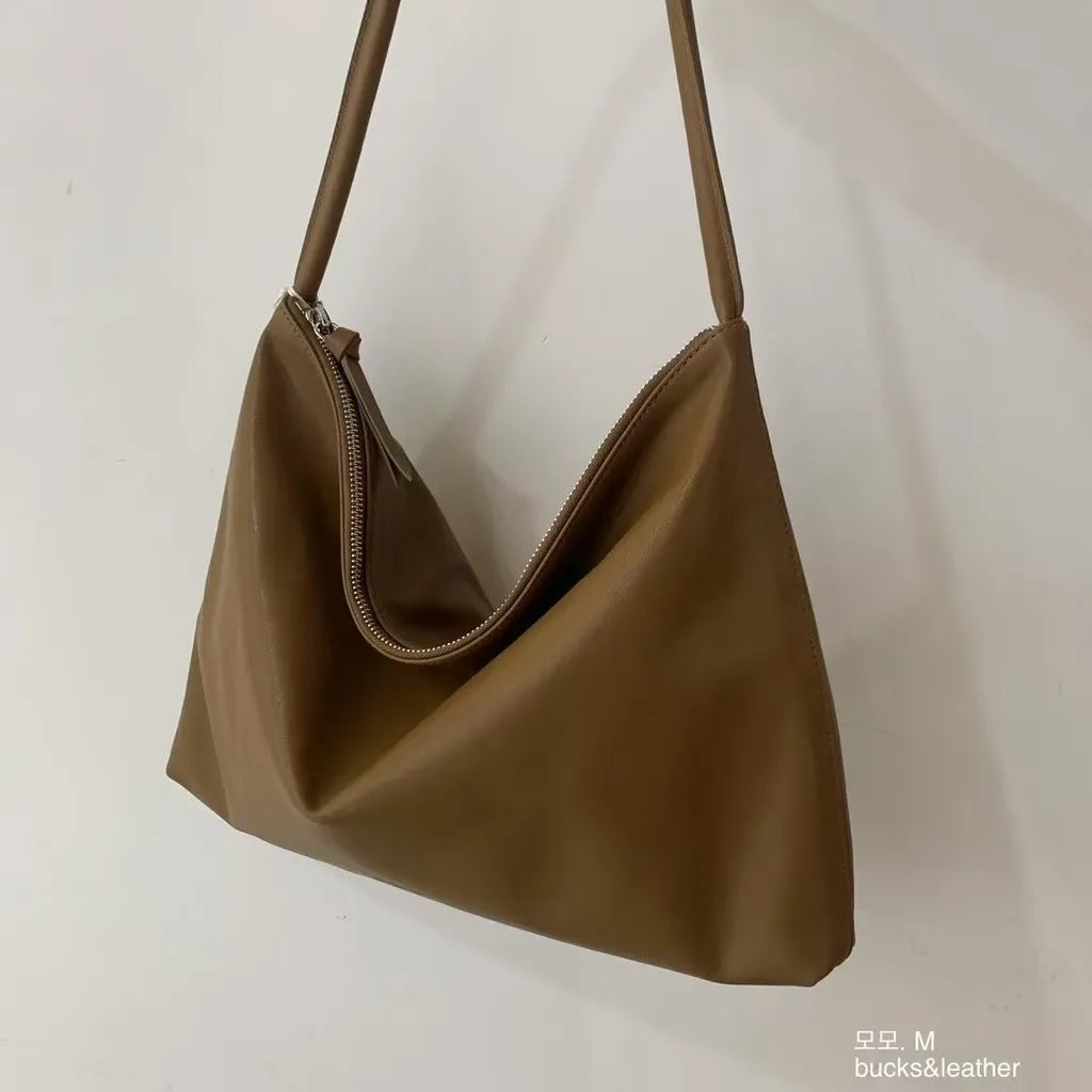 Bucks&Leather #166 慵懶垂墜Shoulder Bag (M)