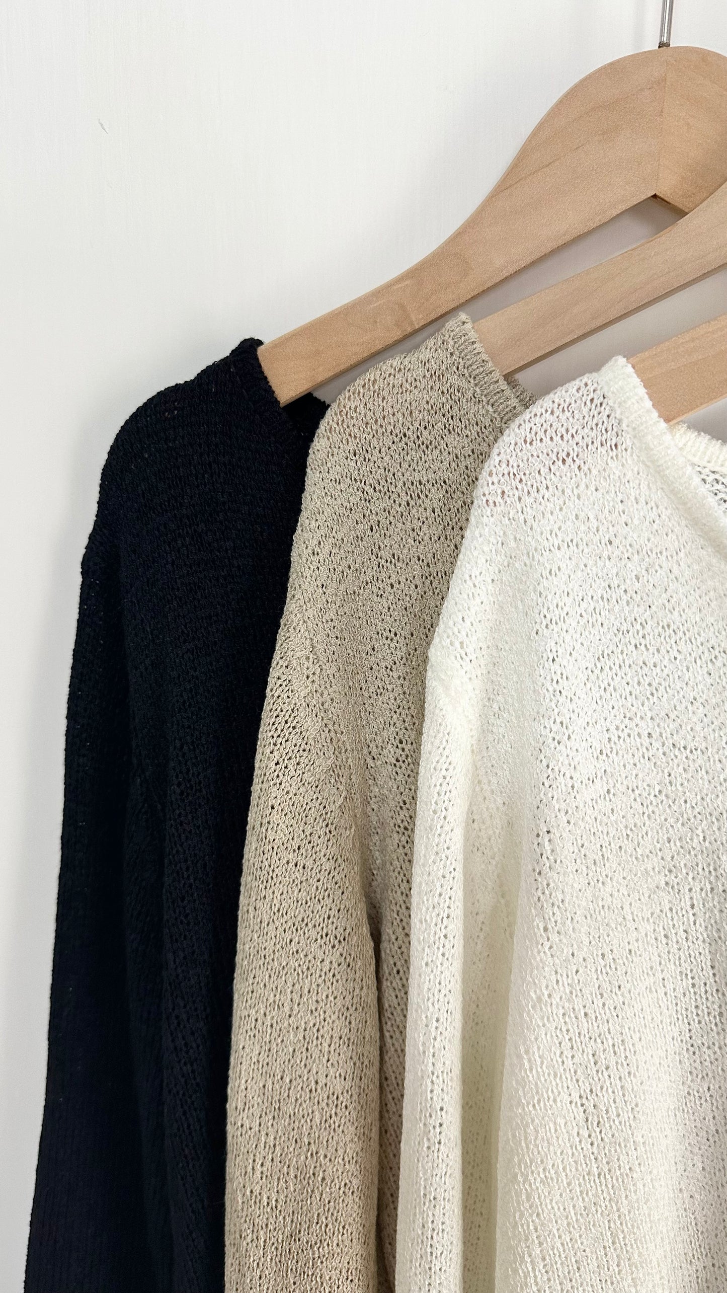 慵懶小V領針織衫