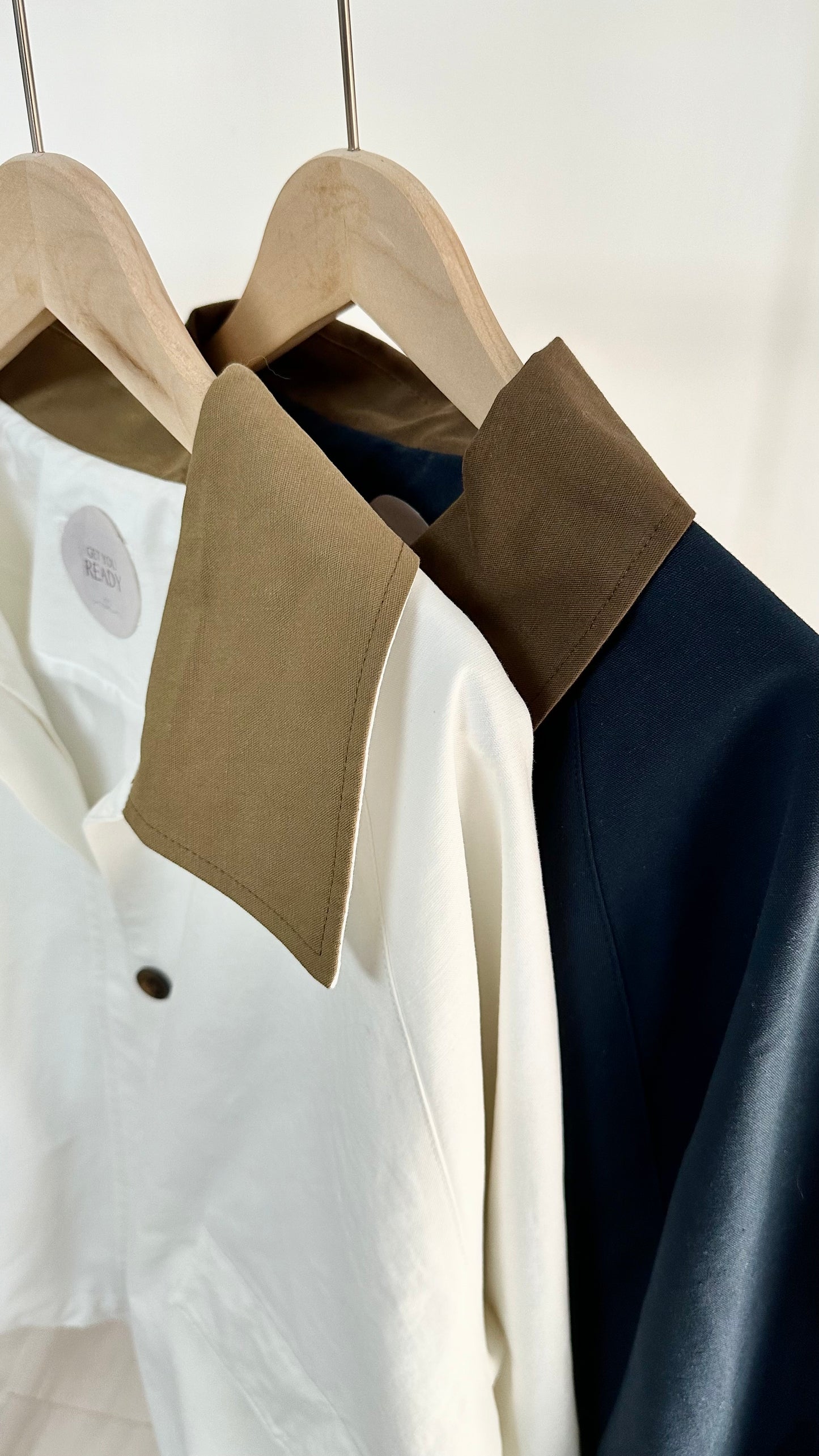 <小瑕疵> 拼色工裝外套