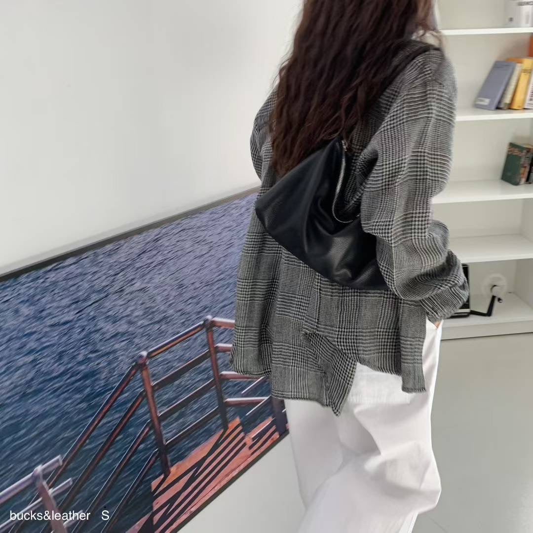 Bucks&Leather #165 慵懶垂墜Shoulder Bag (S)