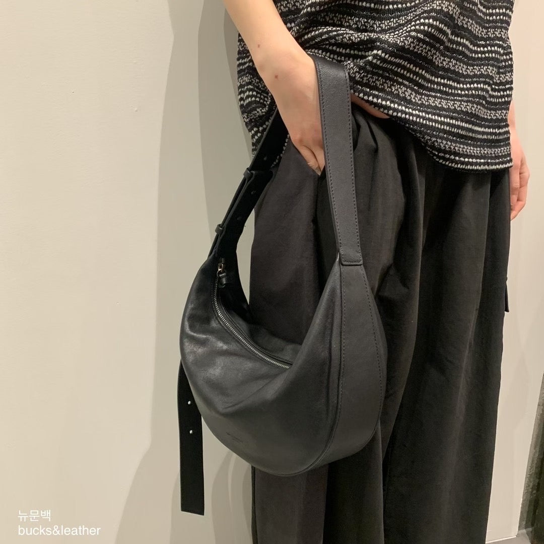Bucks&Leather #174 兩用月亮袋