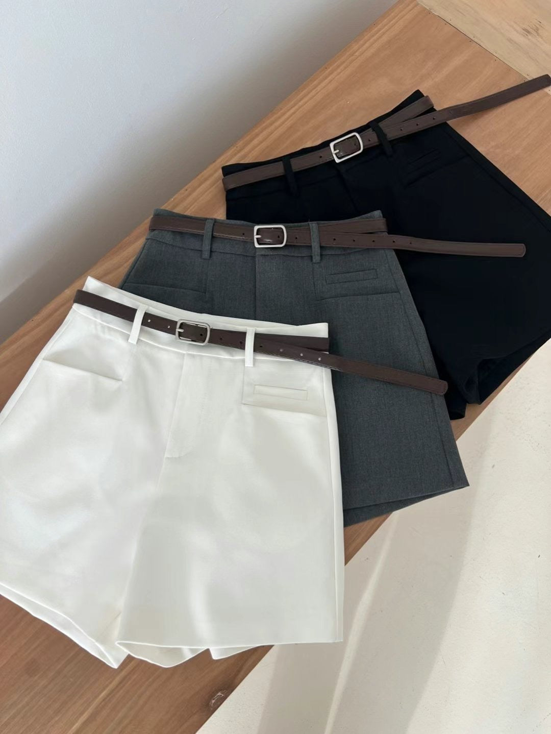 <神褲>連Belt A Line小西褲