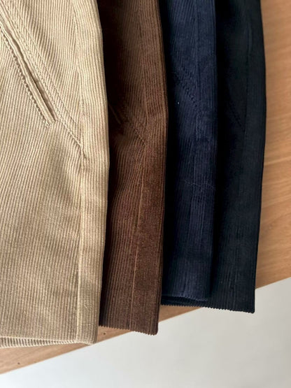 <神褲推介>連Belt燈芯絨短褲