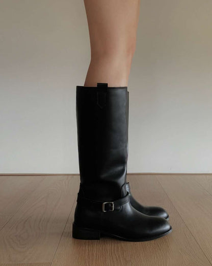 【真皮】可拆Belt長靴