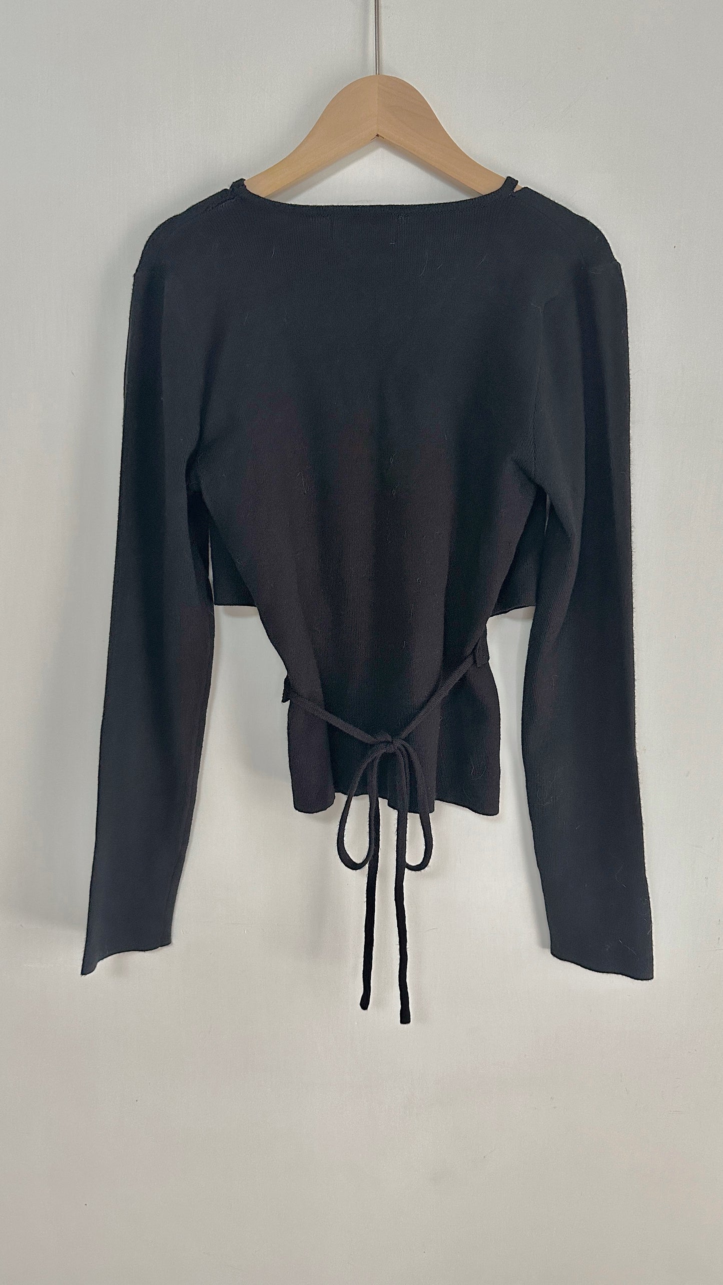 【只售現貨】交疊綁帶上衣