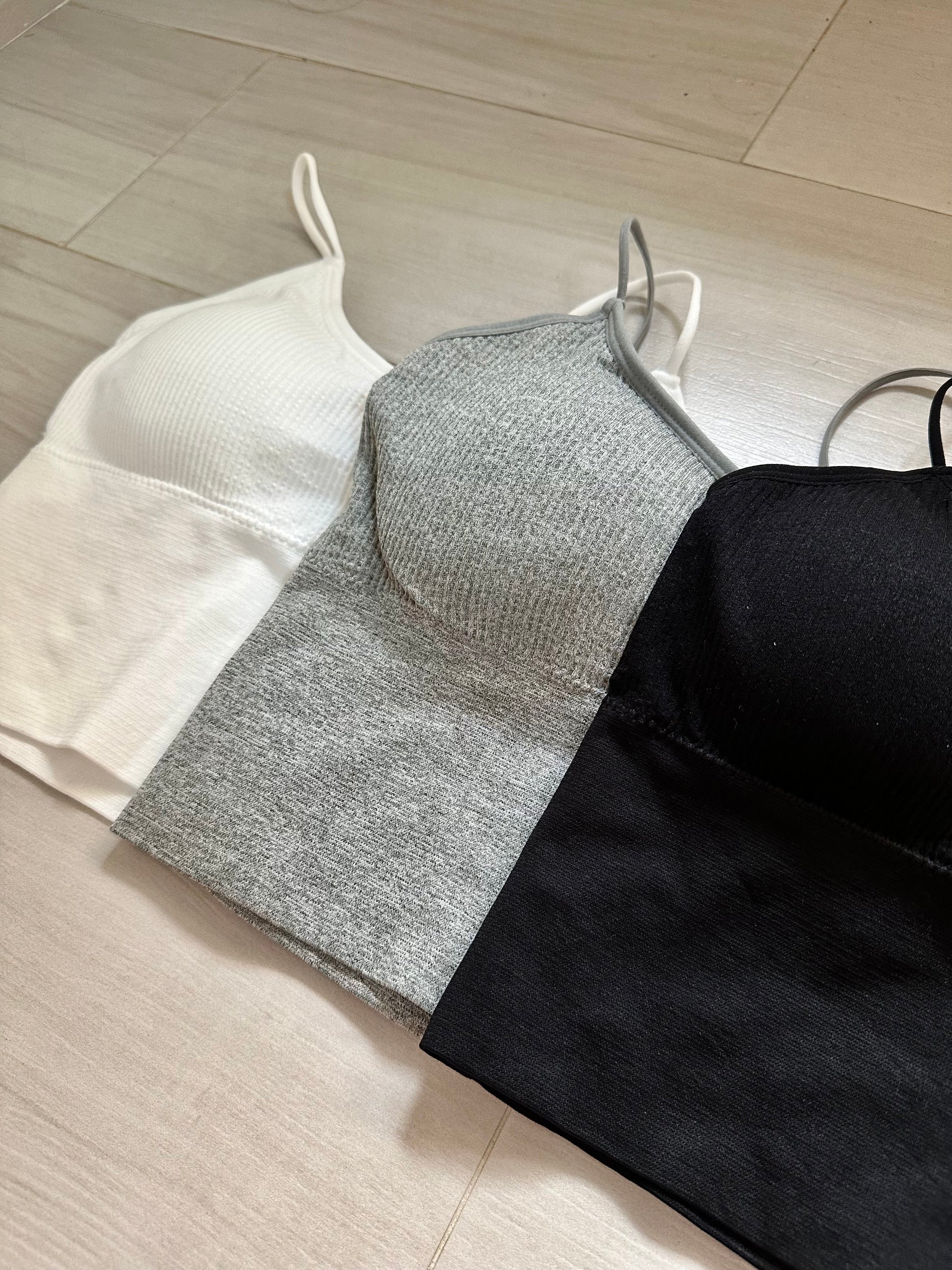 可拆Pad Bra Top