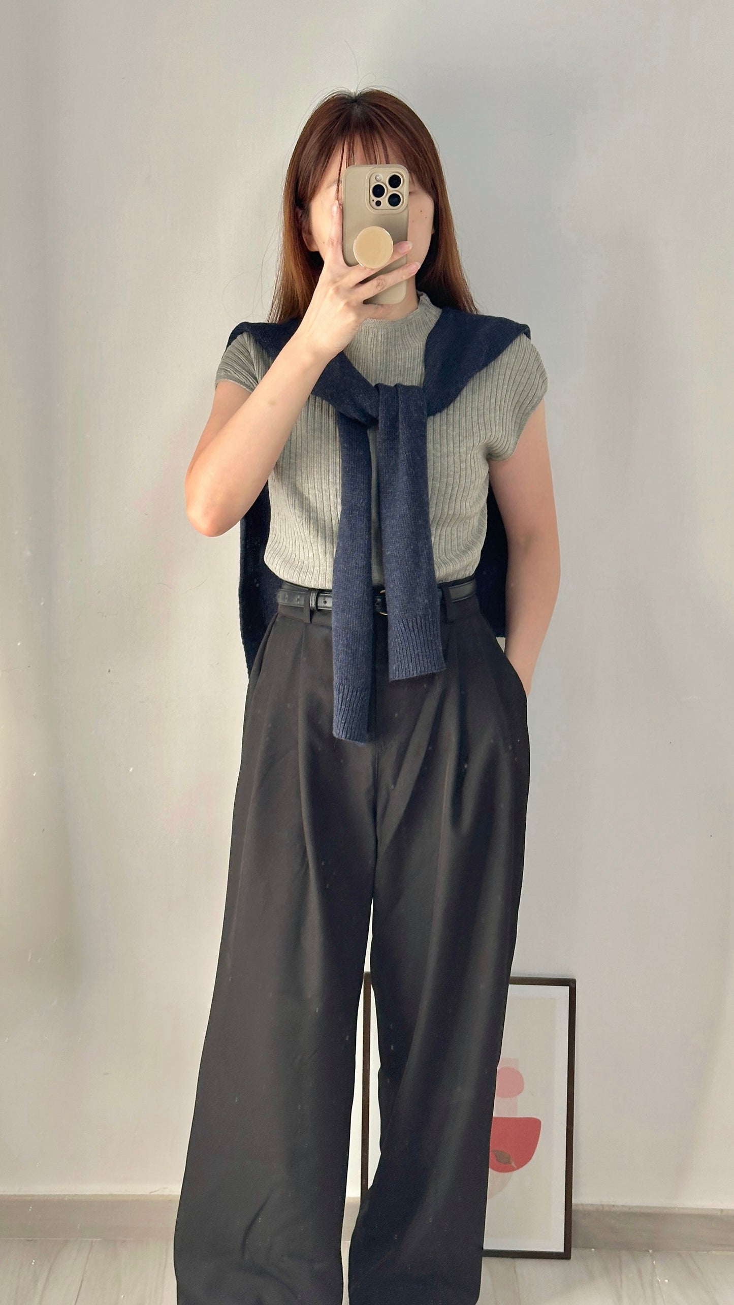 外搭針織小披肩