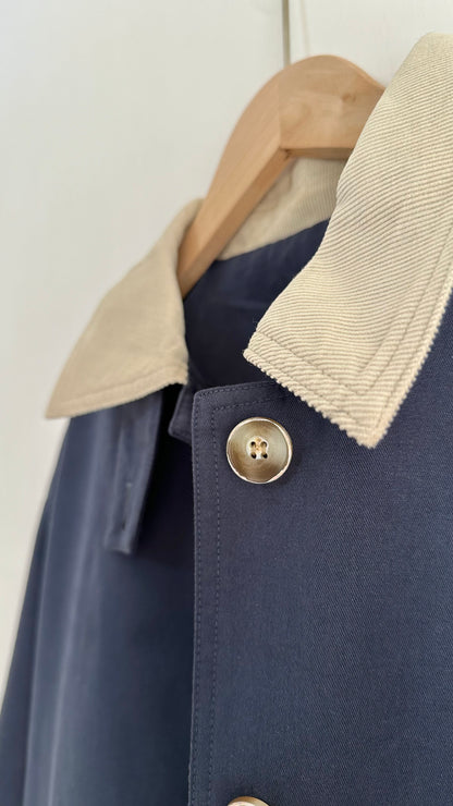 <推推推！> 極美拼色Trench Coat