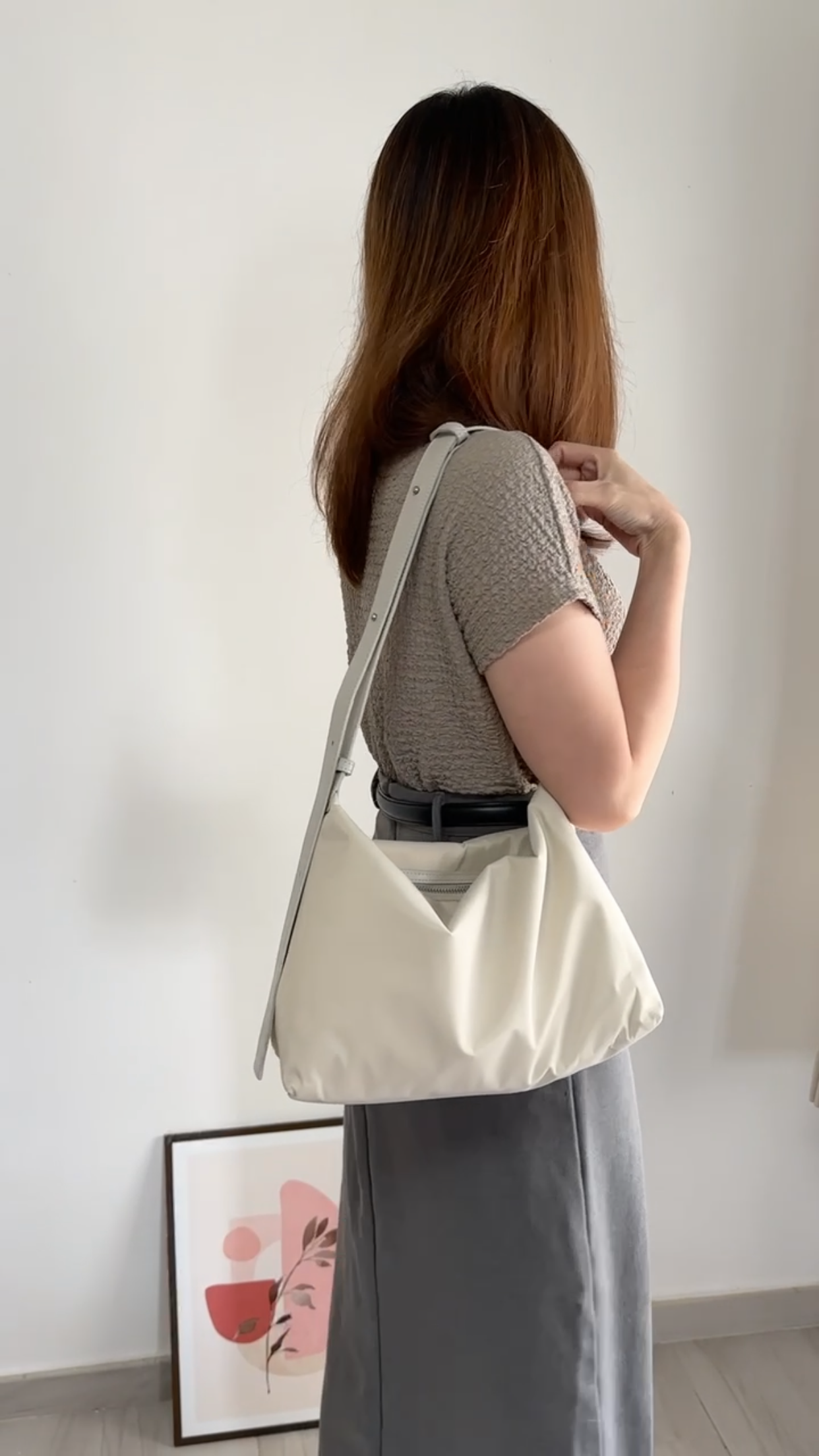 牛皮x尼龍黑洞袋