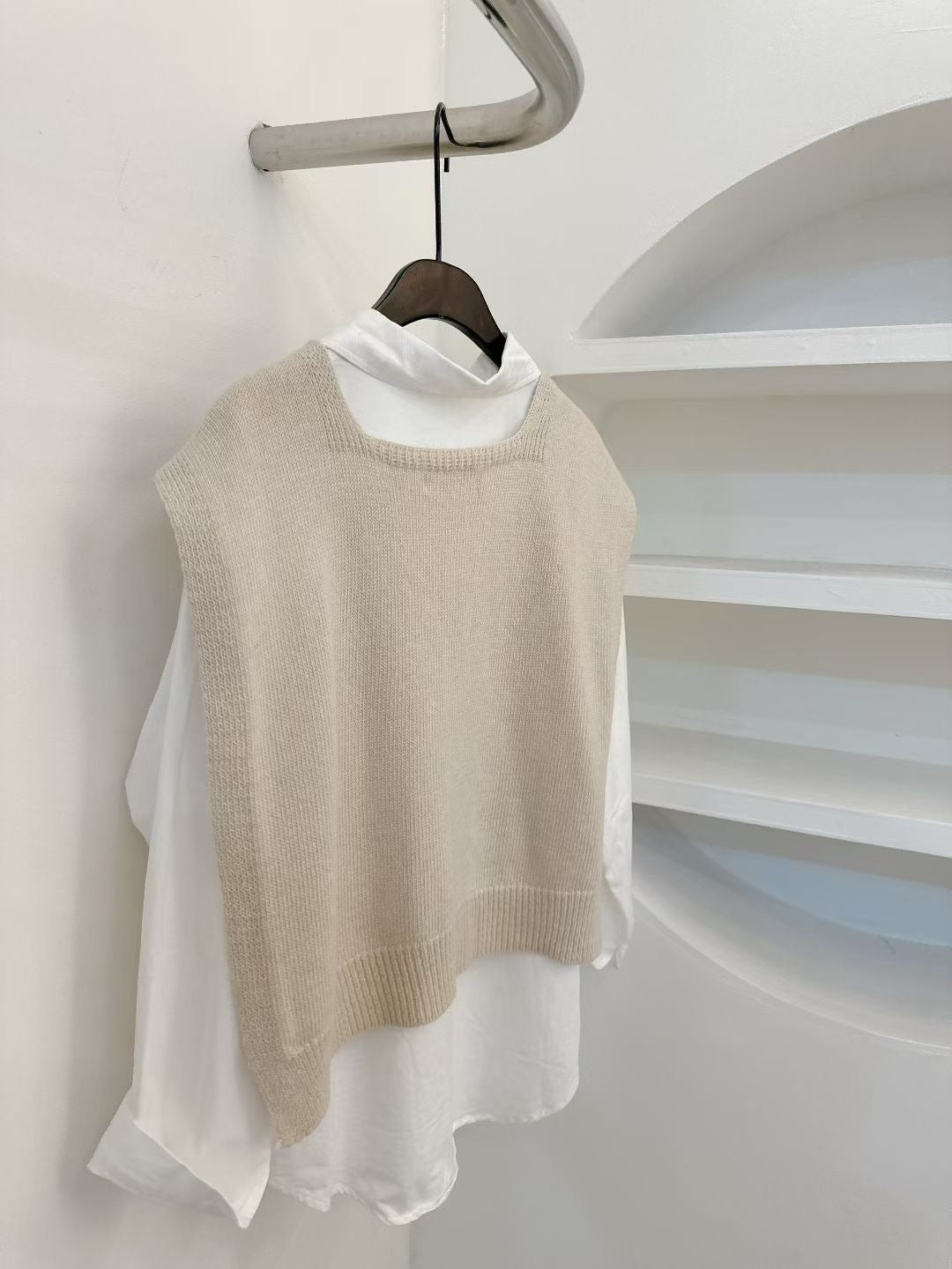 外搭針織小披肩