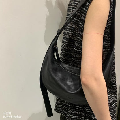 Bucks&Leather #174 兩用月亮袋