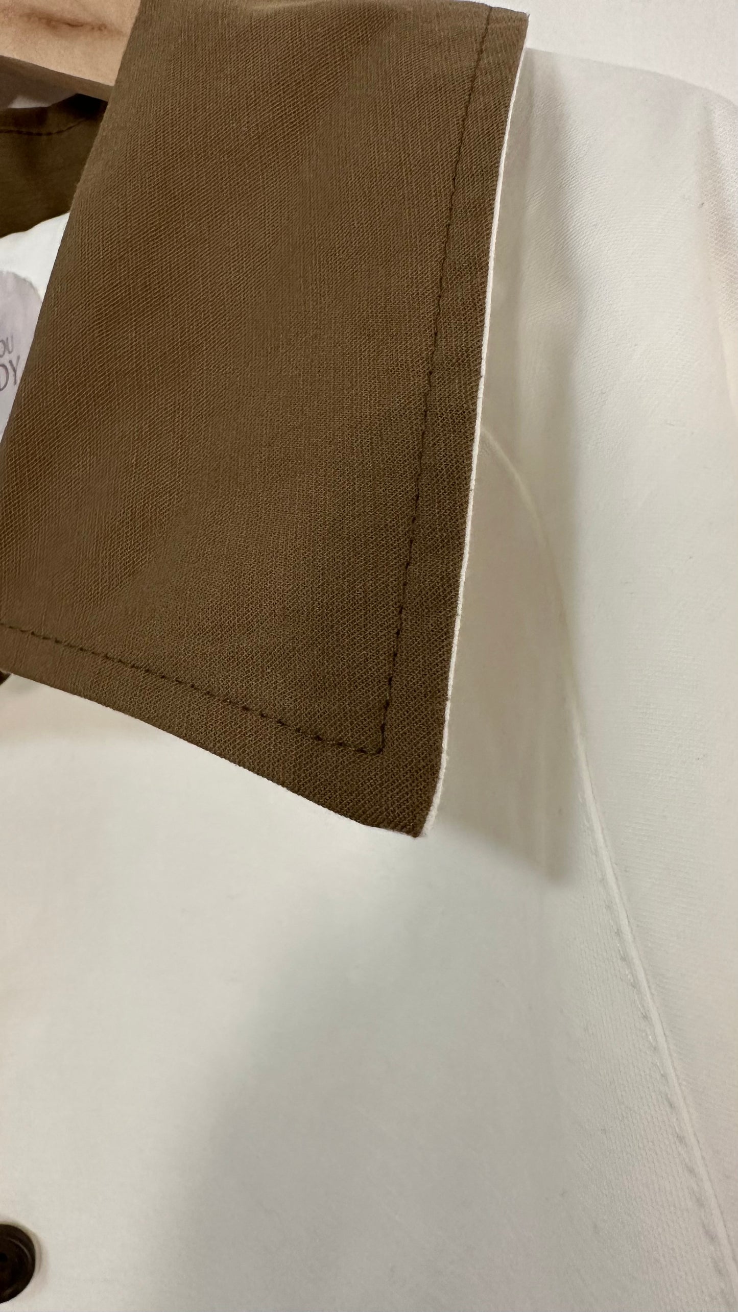 <小瑕疵> 拼色工裝外套