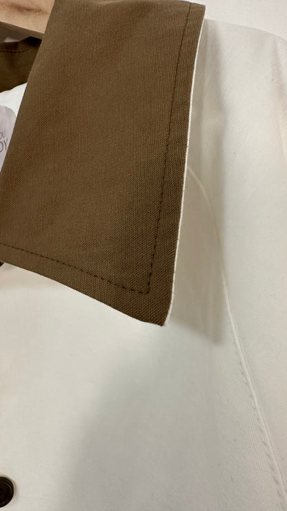 <小瑕疵> 拼色工裝外套