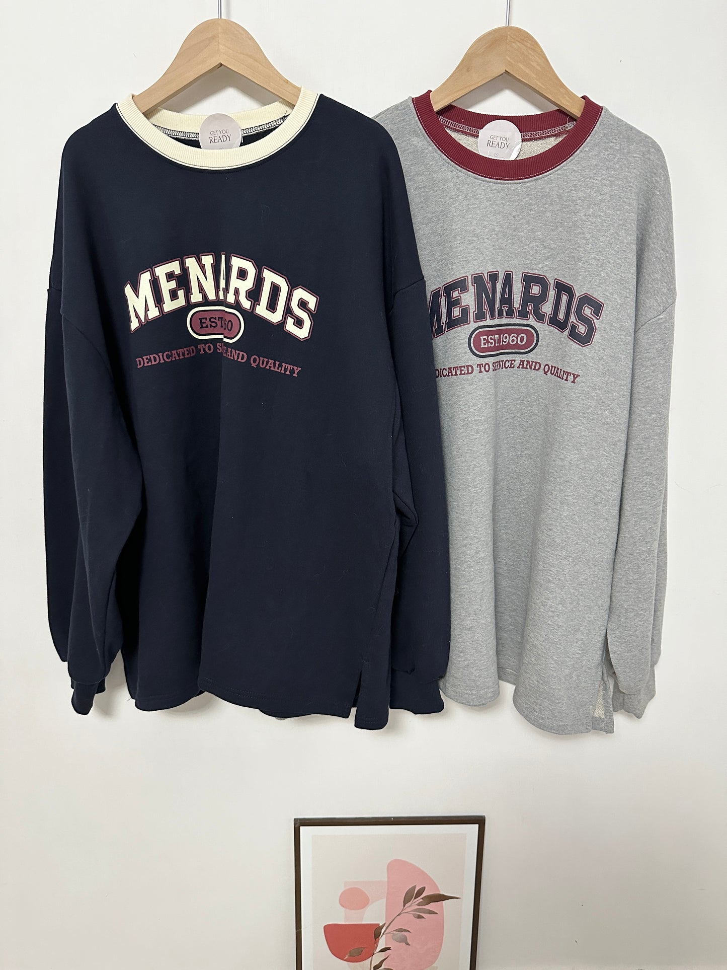 Oversized美式長衛衣