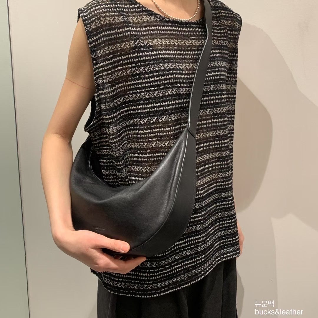 Bucks&Leather #174 兩用月亮袋