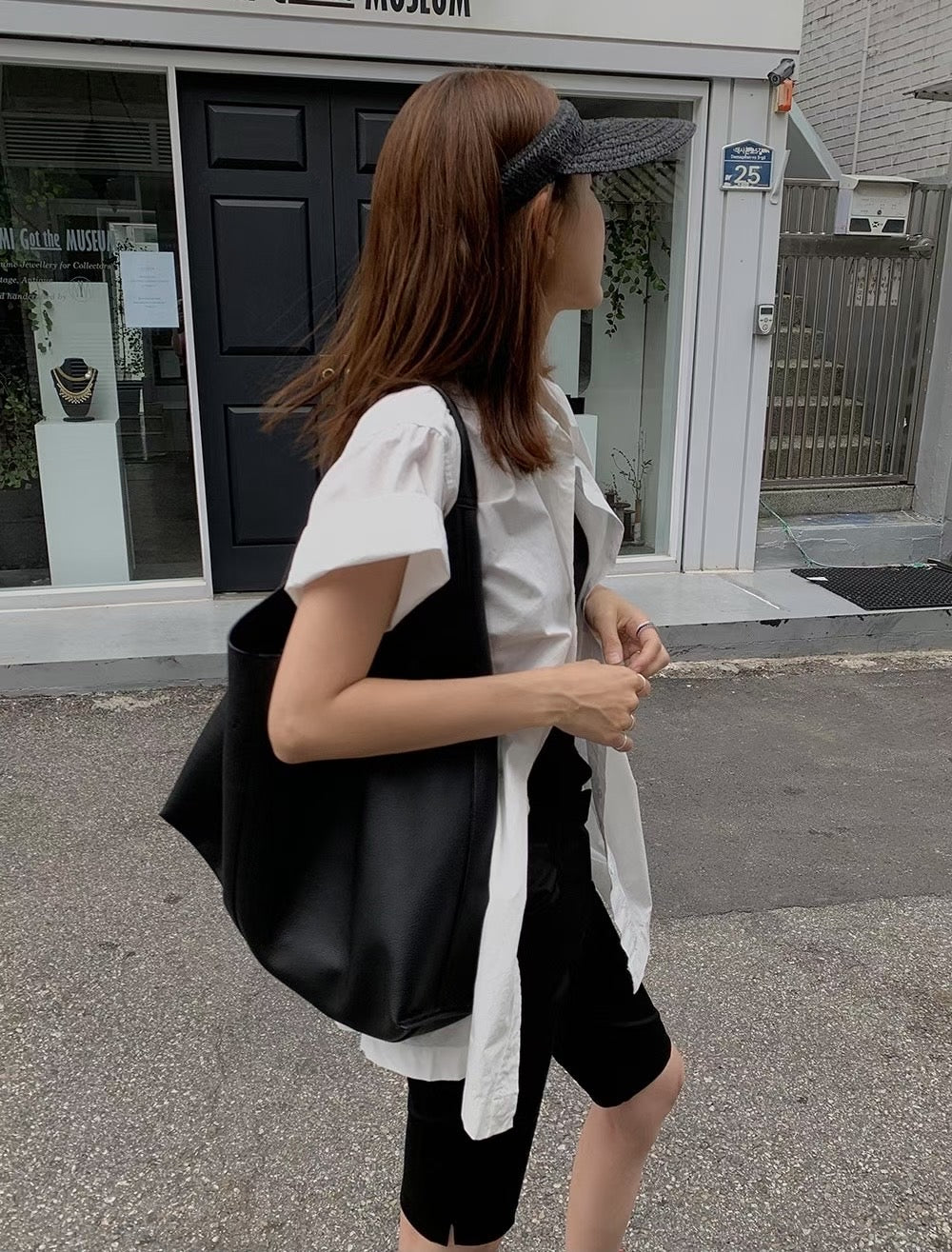 Bucks&Leather #170 Carry All Totebag (L）