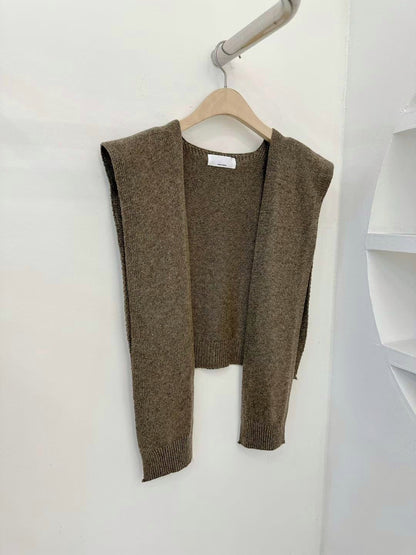 外搭針織小披肩