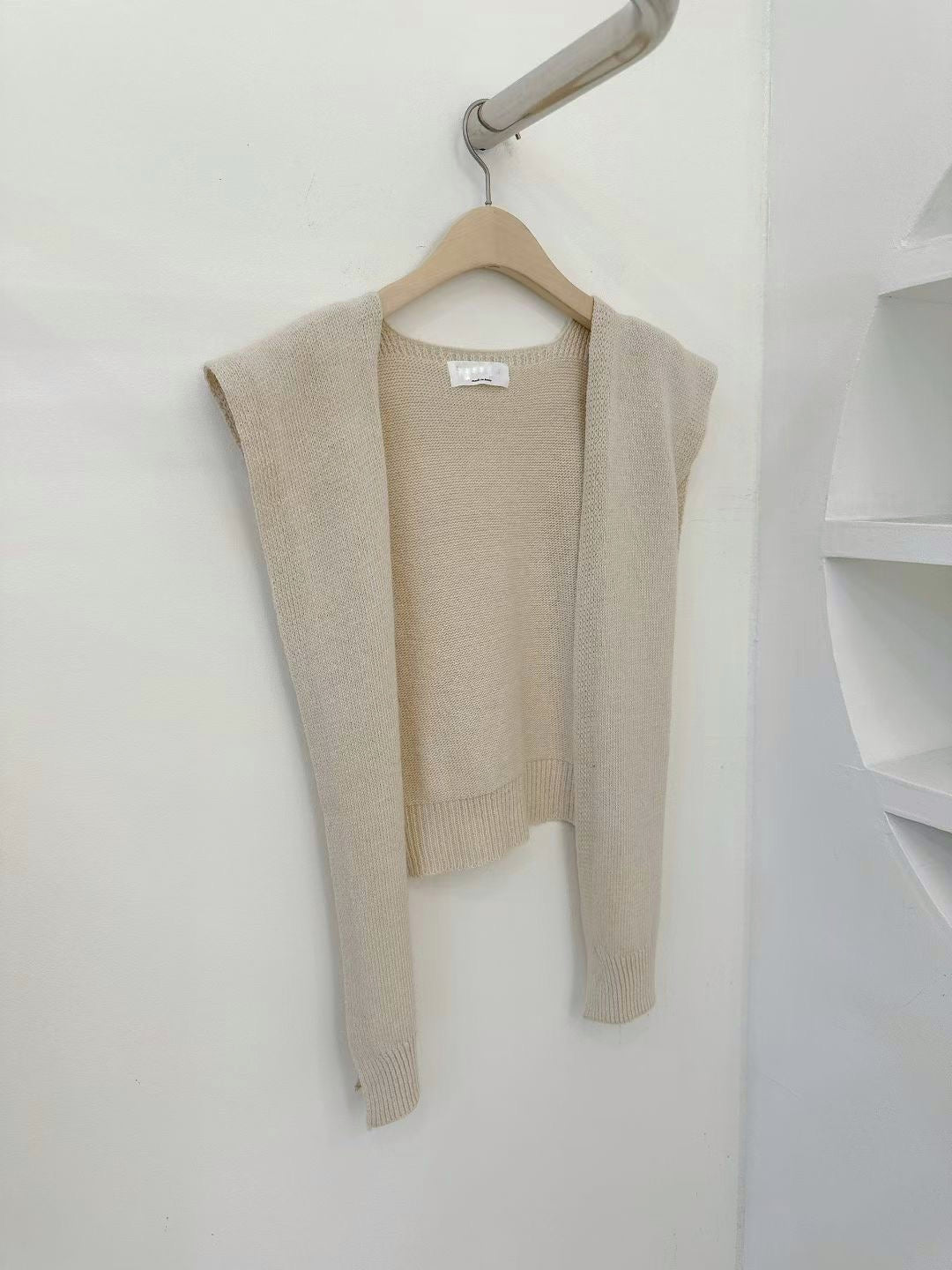 外搭針織小披肩