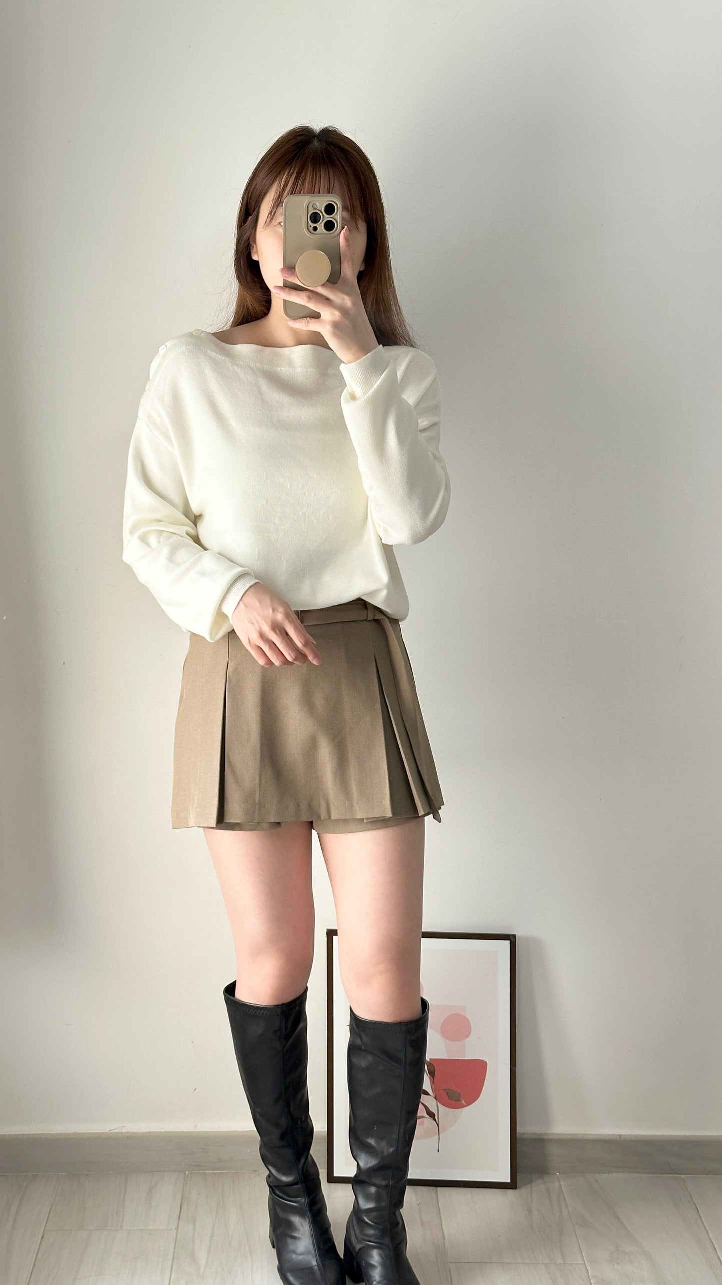 【三著】船領鈕扣上衣