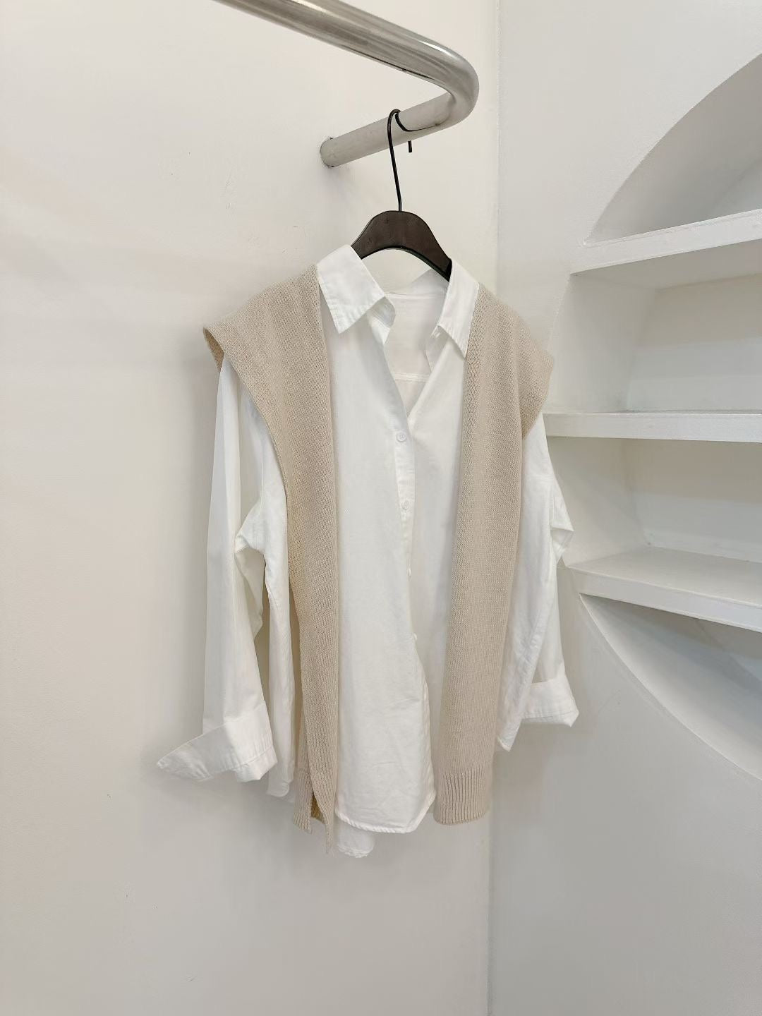 外搭針織小披肩