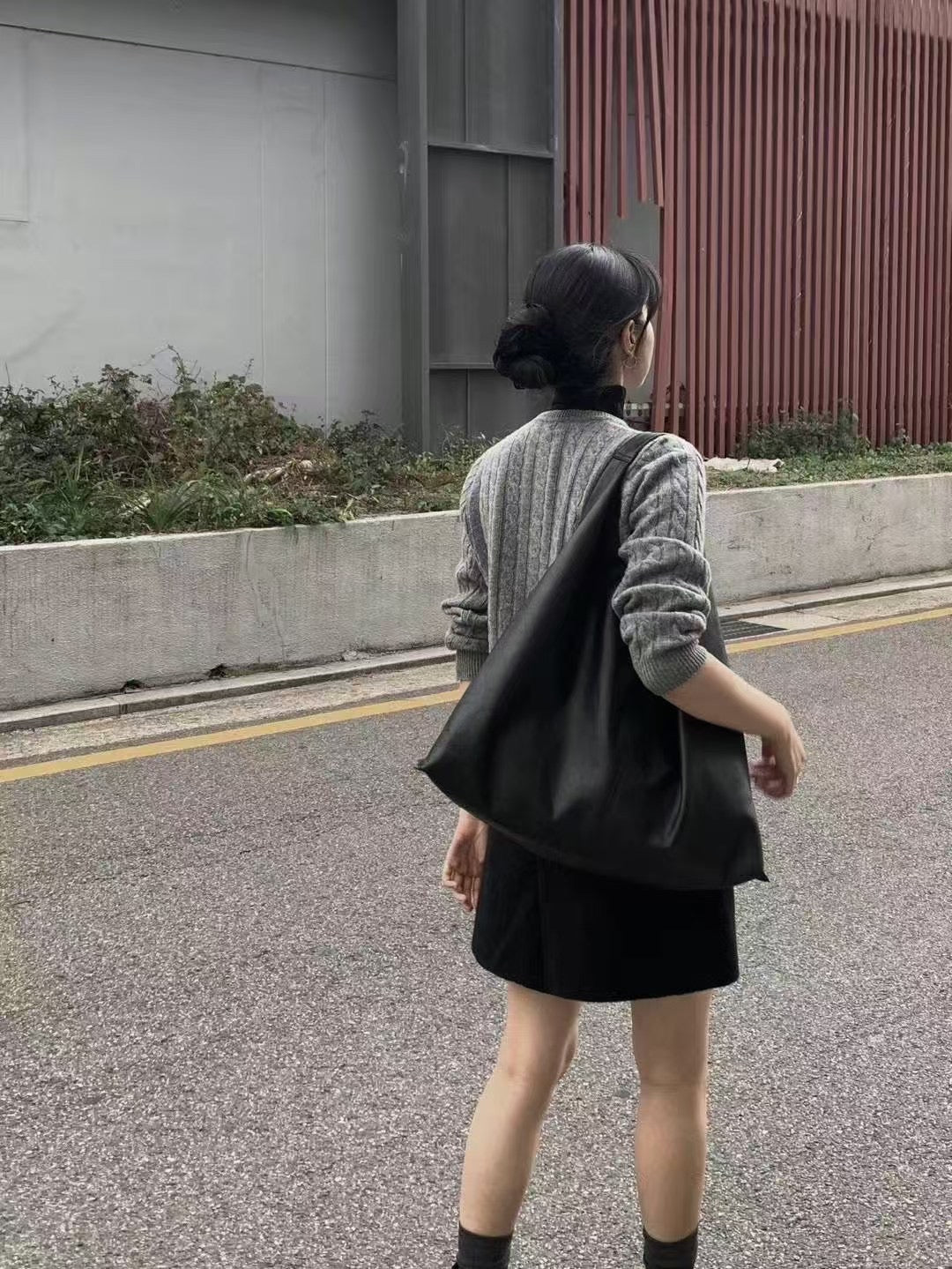 Bucks&Leather #170 Carry All Totebag (L）