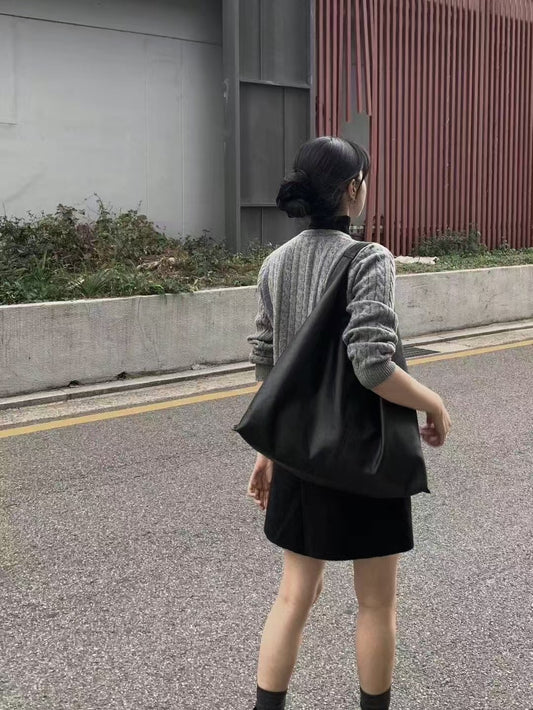 Bucks&Leather #170 Carry All Totebag (L）