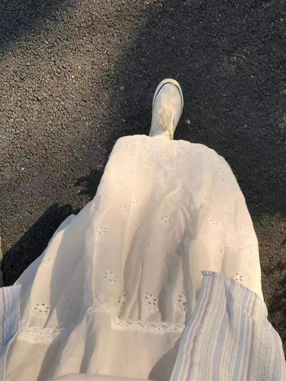 花邊通花傘裙