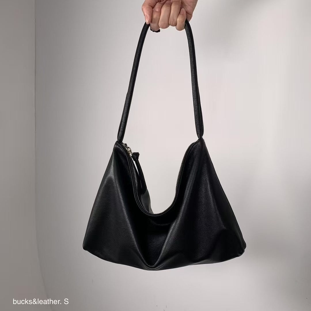 Bucks&Leather #165 慵懶垂墜Shoulder Bag (S)