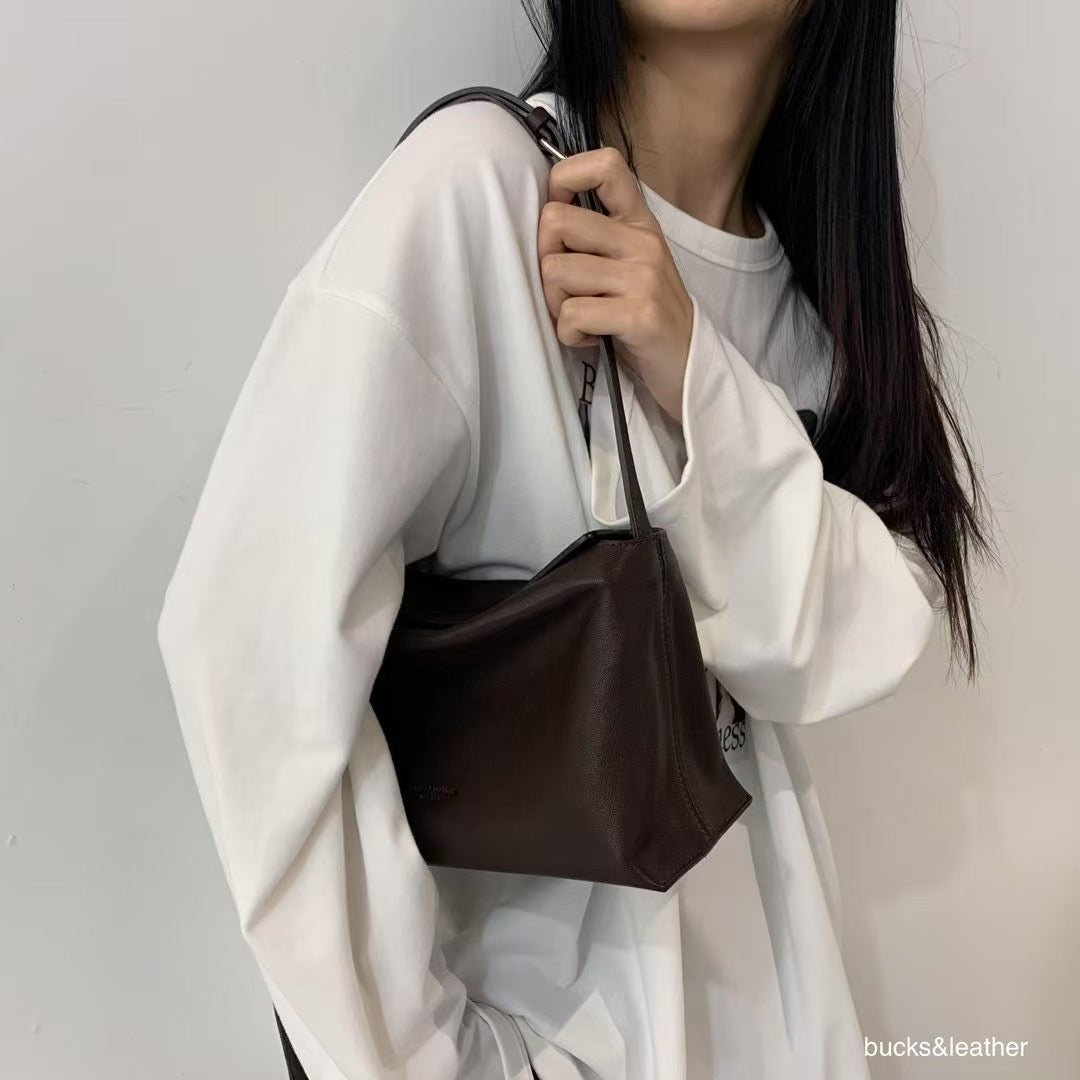 Bucks&Leather 磁石扣枕頭袋 (M)