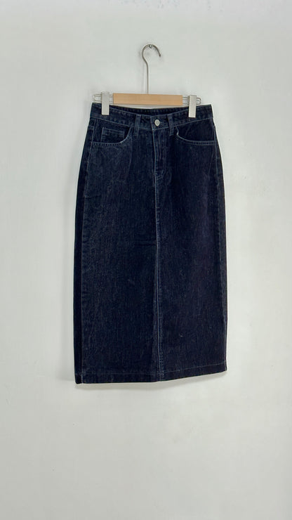 Velet Denim Skirt