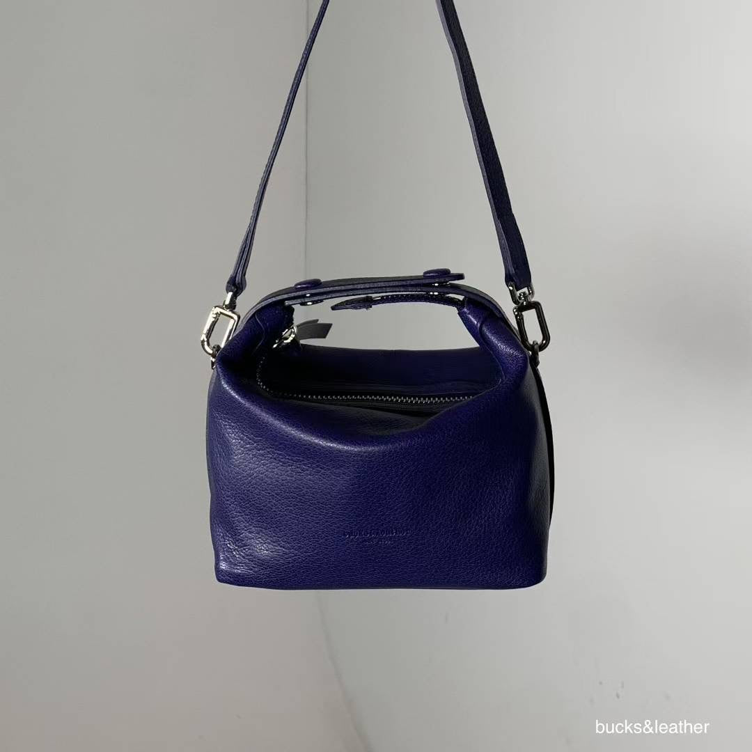 Bucks&Leather 雙扣便當袋