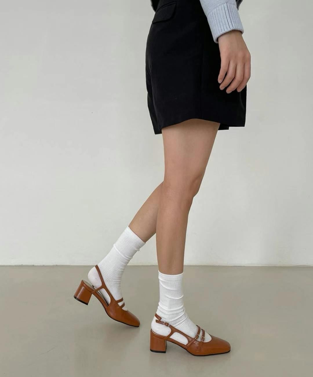 復古高踭Mary Jane