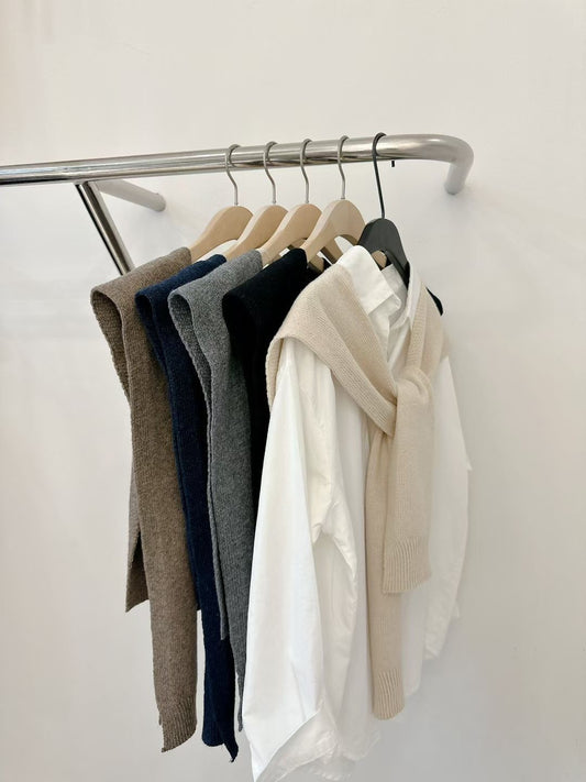 外搭針織小披肩