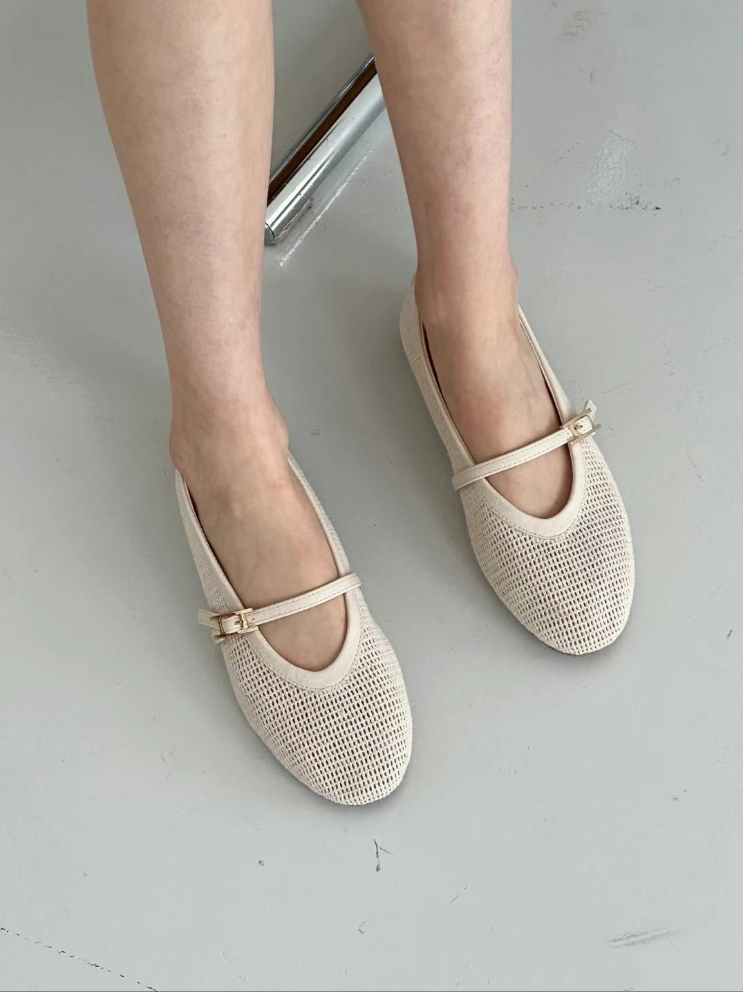 夏日網織Mary Jane