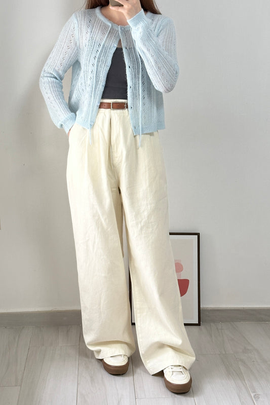 <滿滿細節>超軟闊身牛仔褲