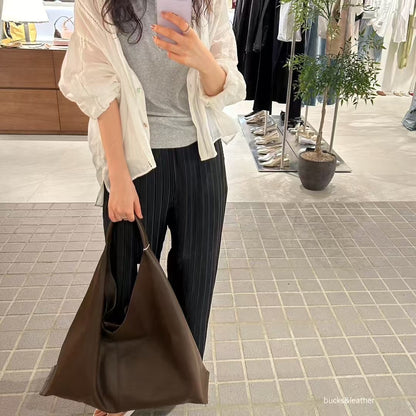 Bucks&Leather #170 Carry All Totebag (L）