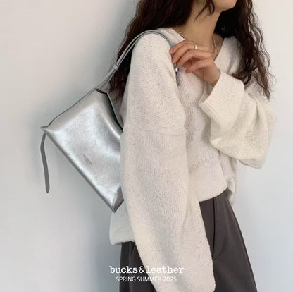 Bucks&Leather 磁石扣枕頭袋 (M)