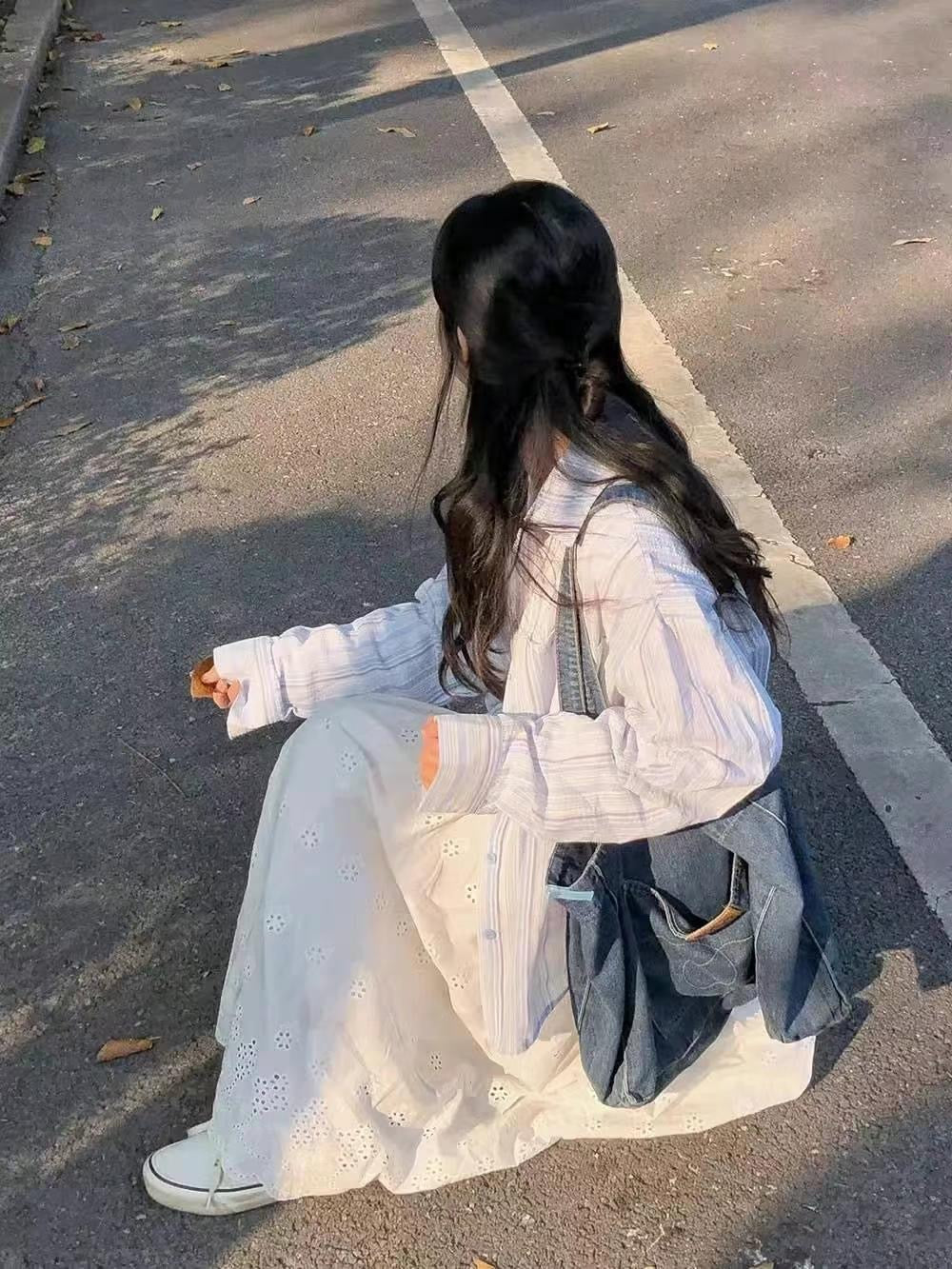 花邊通花傘裙