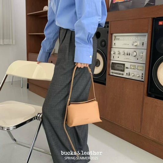 Bucks&Leather 磁石扣枕頭袋 (S)