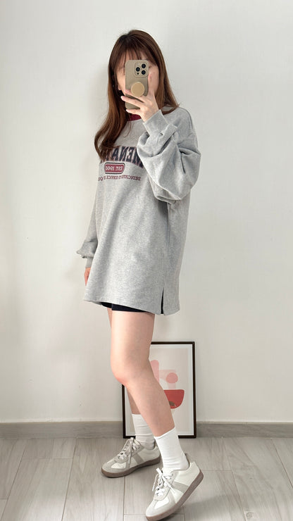 Oversized美式長衛衣