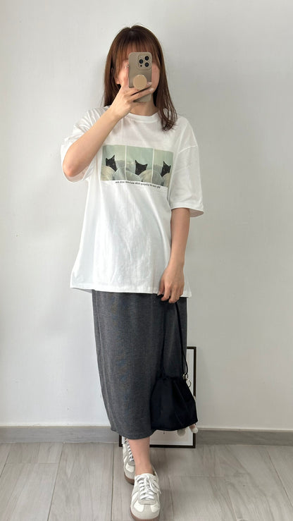 躲貓貓Oversize Tee