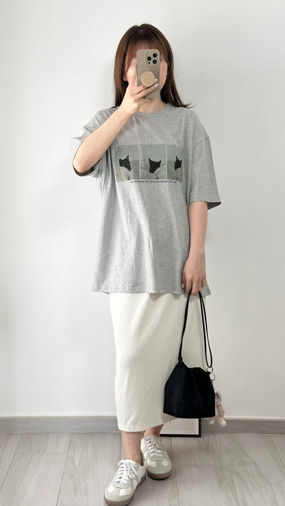 躲貓貓Oversize Tee