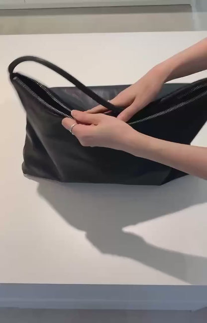 Bucks&Leather #167 慵懶垂墜Shoulder Bag (L)