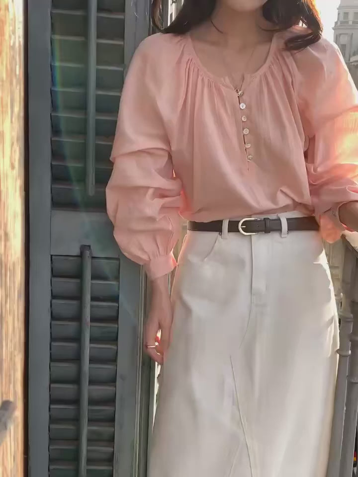法式排鈕上衣